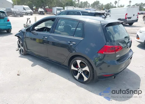 2015 Volkswagen Golf Gti 2.0T Autobahn 4-Door from USA, damaged, VIN 3VW4T7AU3FM029403